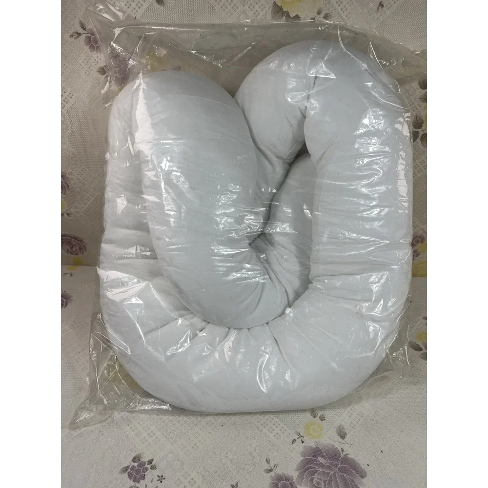 Pillow‎ For Full Body Support, Pregnancy Maternity Pillow, White 60
